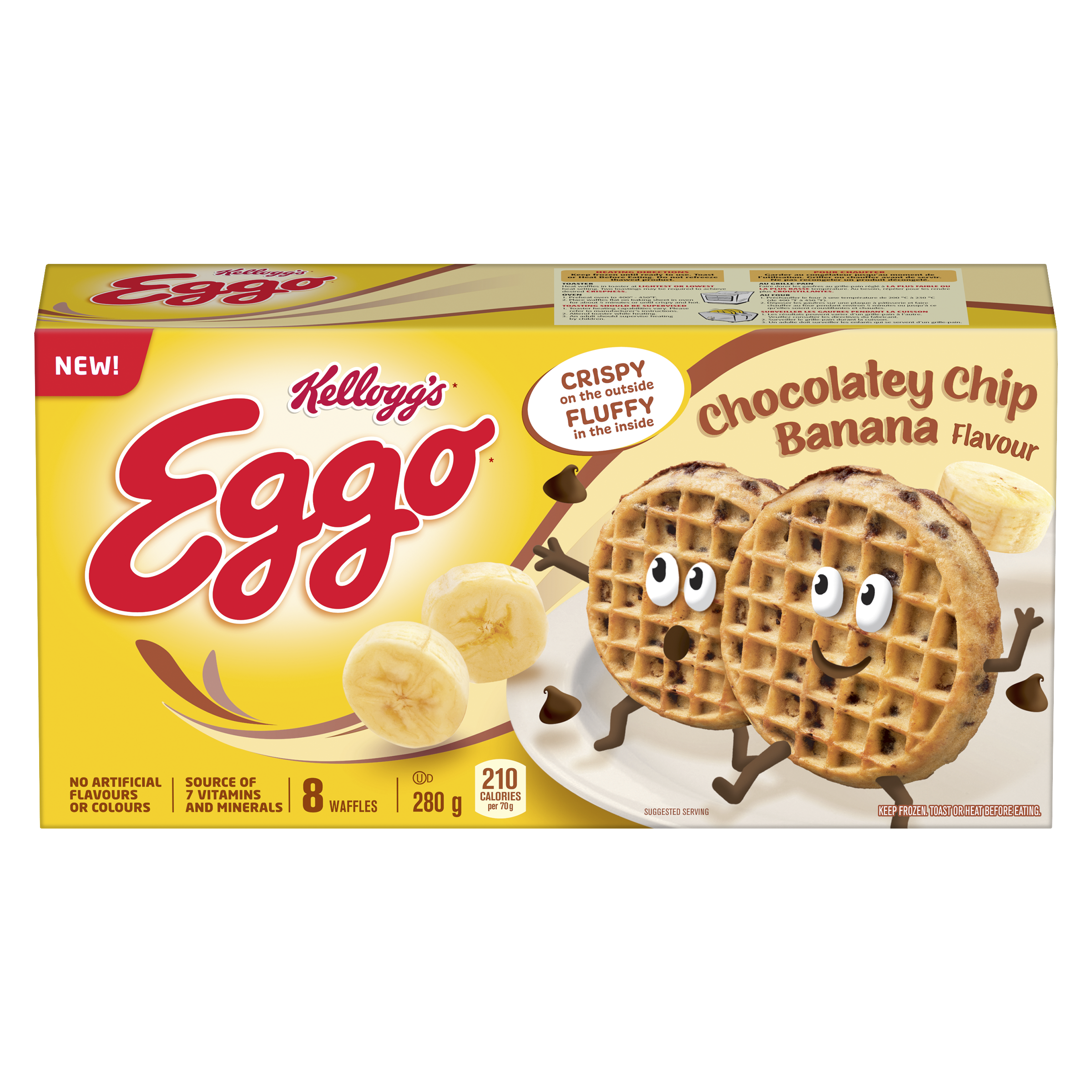 KELLOGG'S EGGO BAN CHOC CHIP